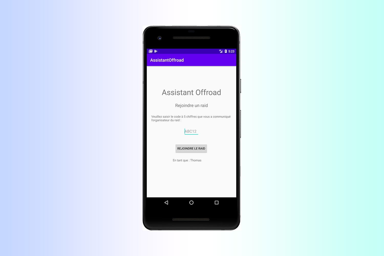 Capture Offroad Assistant
