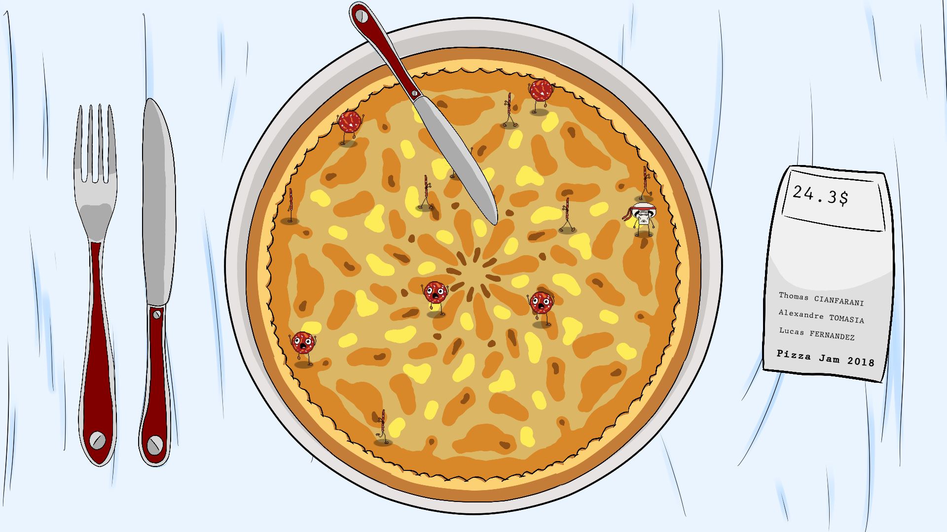 Capture Pizza Survivor