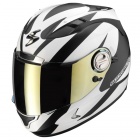 Casque Scorpion Exo 1000 Air Twister Noir et Blanc