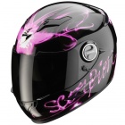 Casque Scorpion Exo 500 Air Ardent noir rose